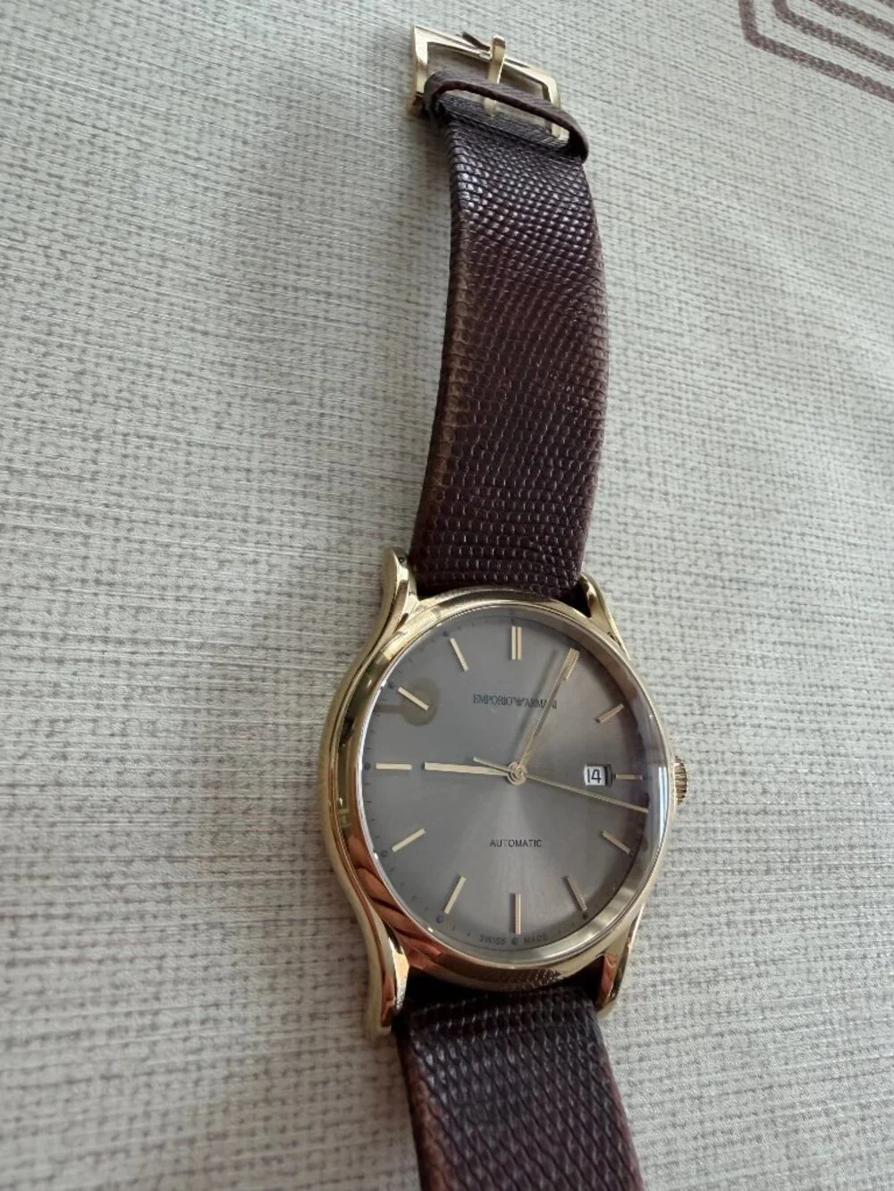 Men’s Automatic EMPORIO ARMANI Swiss Made ARS3004 - Picture 4 of 11